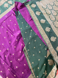 Premium Crepe Georgette Mysore Silk Saree