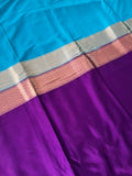 Semi Mysore Crepe Silk Saree