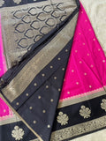 Premium Crepe Georgette Mysore Silk Saree